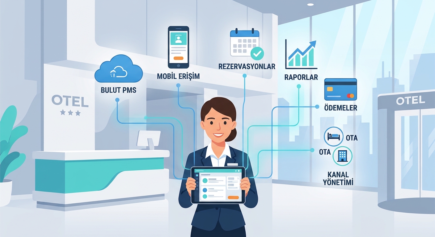 Otel Yönetim Sistemi (PMS) Nedir? Doğru Otel Yazılımı Nasıl Seçilir?